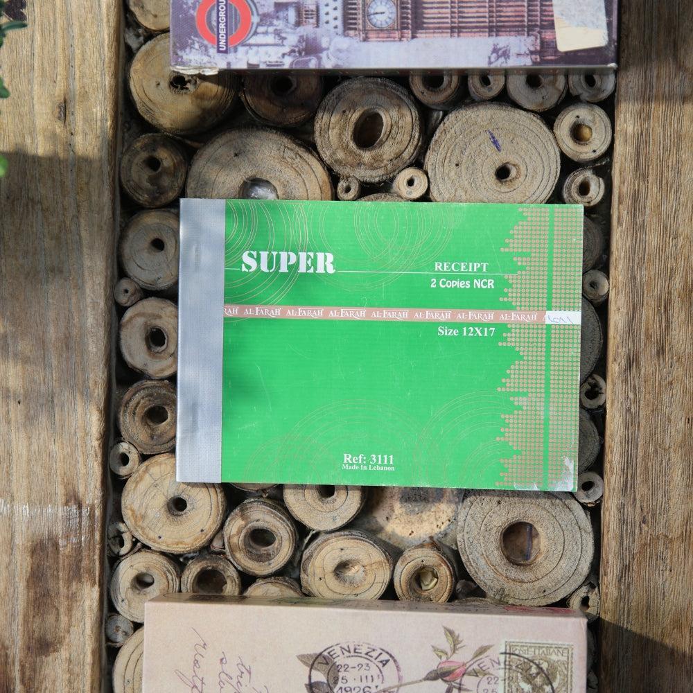 Super Receipt Book – 2 Copies NCR