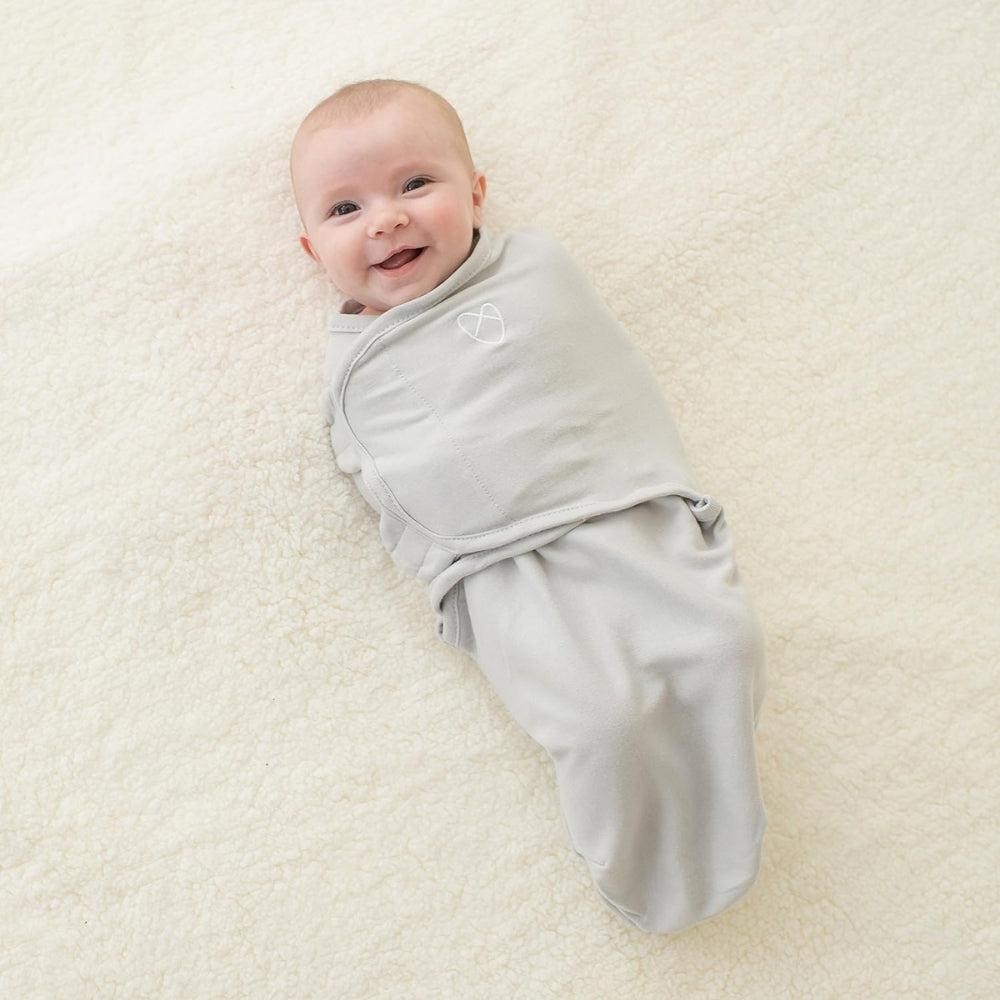 SwaddleMe By Ingenuity Easy Change Swaddle, Size Small/Medium, 0-3 Months, 2-Pack - I Love You