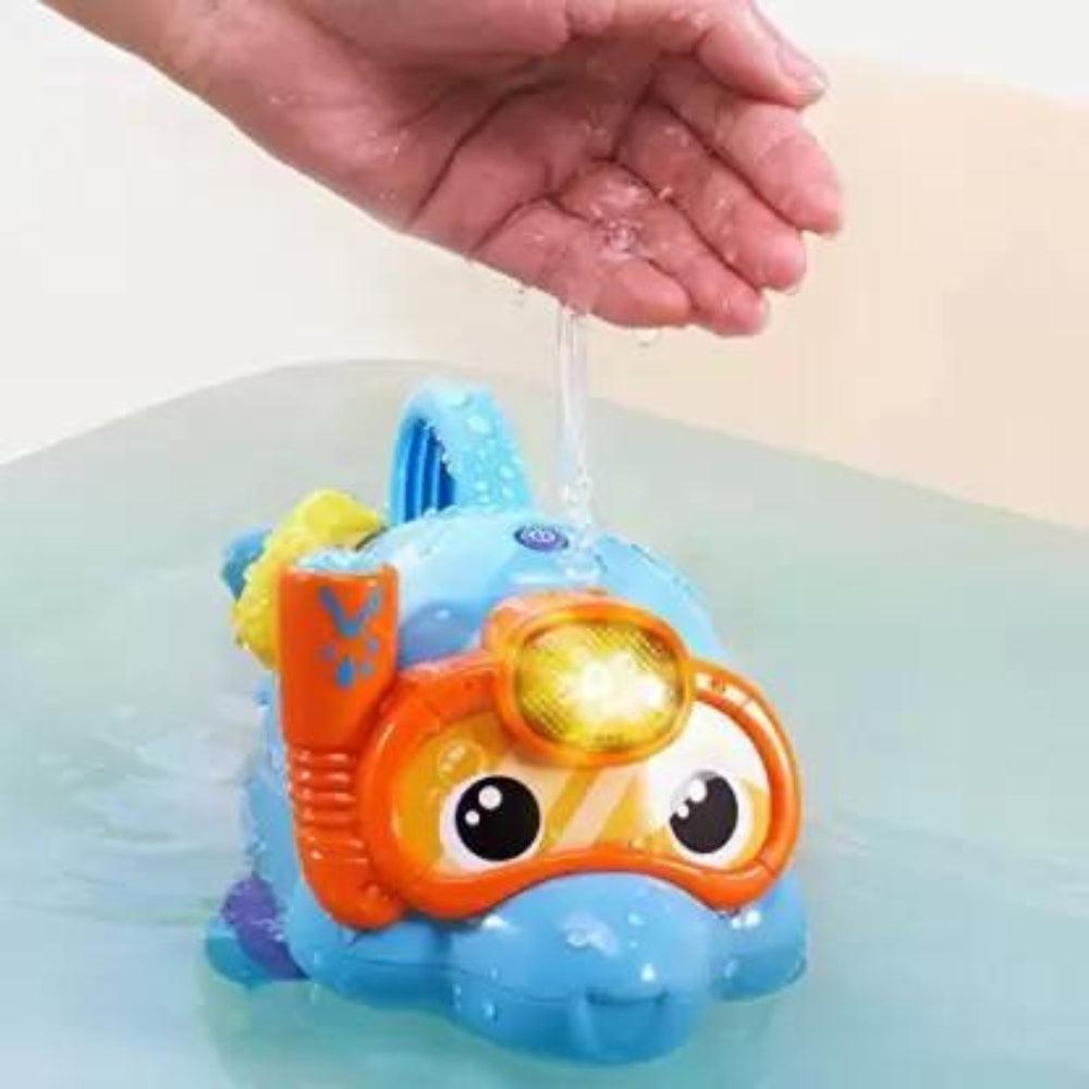 Swim & Spray Musical Dolphin Bath Toy (Multicolor)