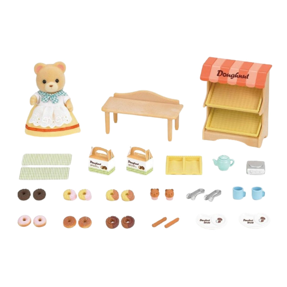 Sylvanian Families Doughnut Store Bear Mother