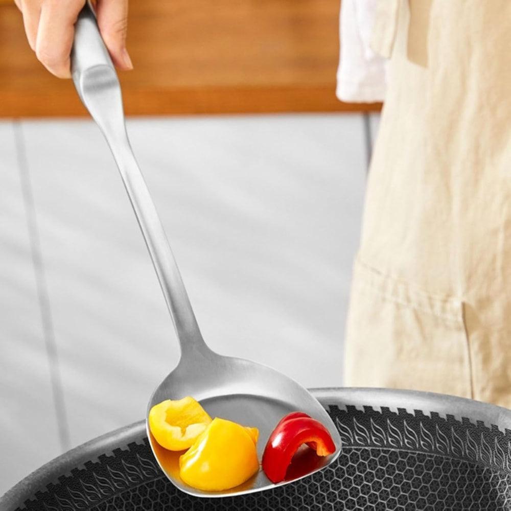 TableWare Solid Slanted Plating Spoon