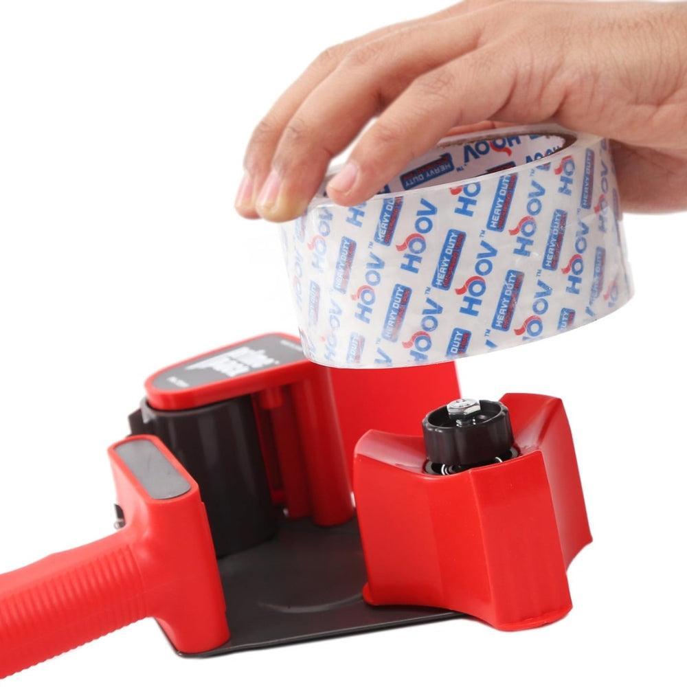 Tape Dispenser Gun Industrial Quality Metal Housing - Easy Side Loading Design - Durable and Ergonomic for Shipping, Packaging and Moving