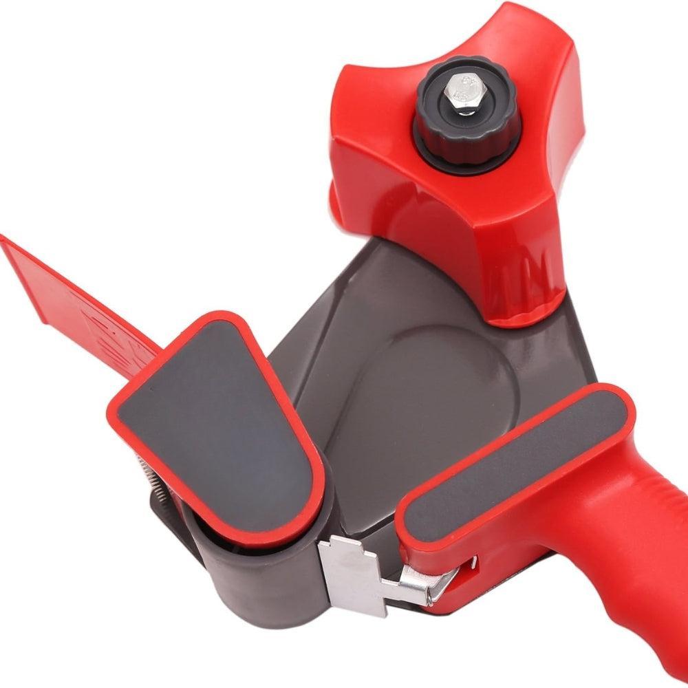 Tape Dispenser Gun Industrial Quality Metal Housing - Easy Side Loading Design - Durable and Ergonomic for Shipping, Packaging and Moving