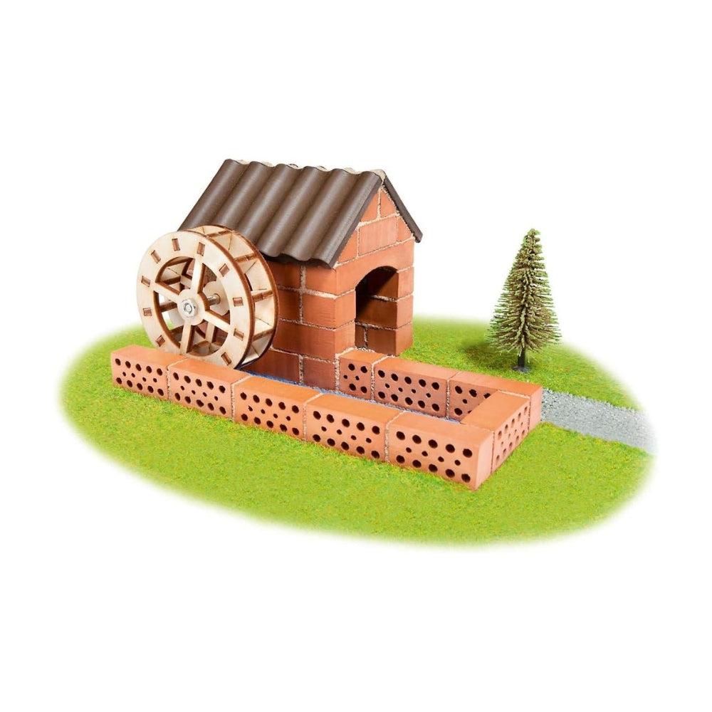 Teifoc 4030 - Watermill - Build With Real Bricks & Cement