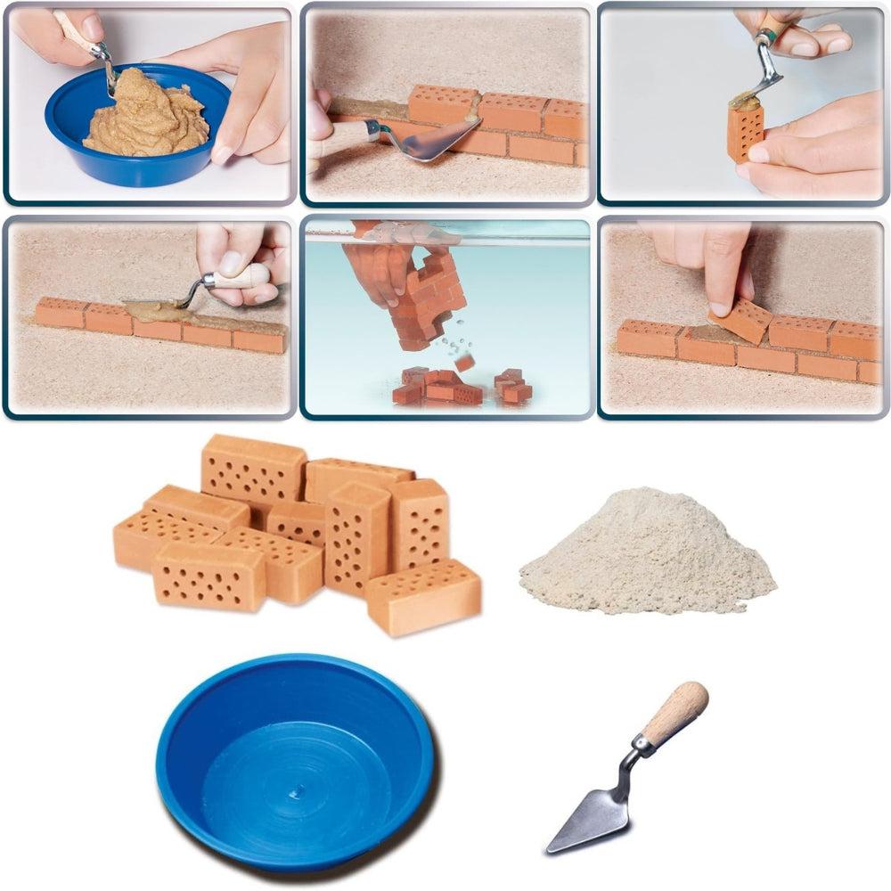 Teifoc 4030 - Watermill - Build With Real Bricks & Cement