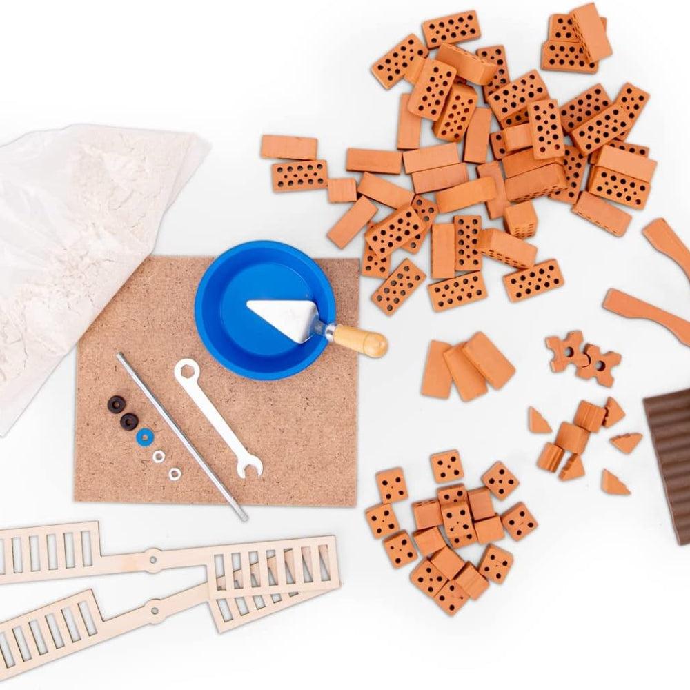 Teifoc 4040 - Windmill - Build With Real Bricks & Cement