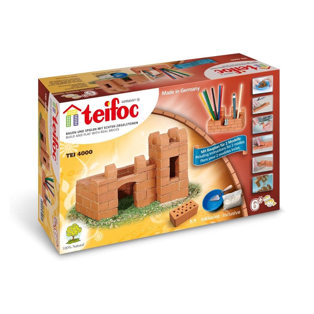 Teifoc Castle Brick Construction Set - 81 Pcs