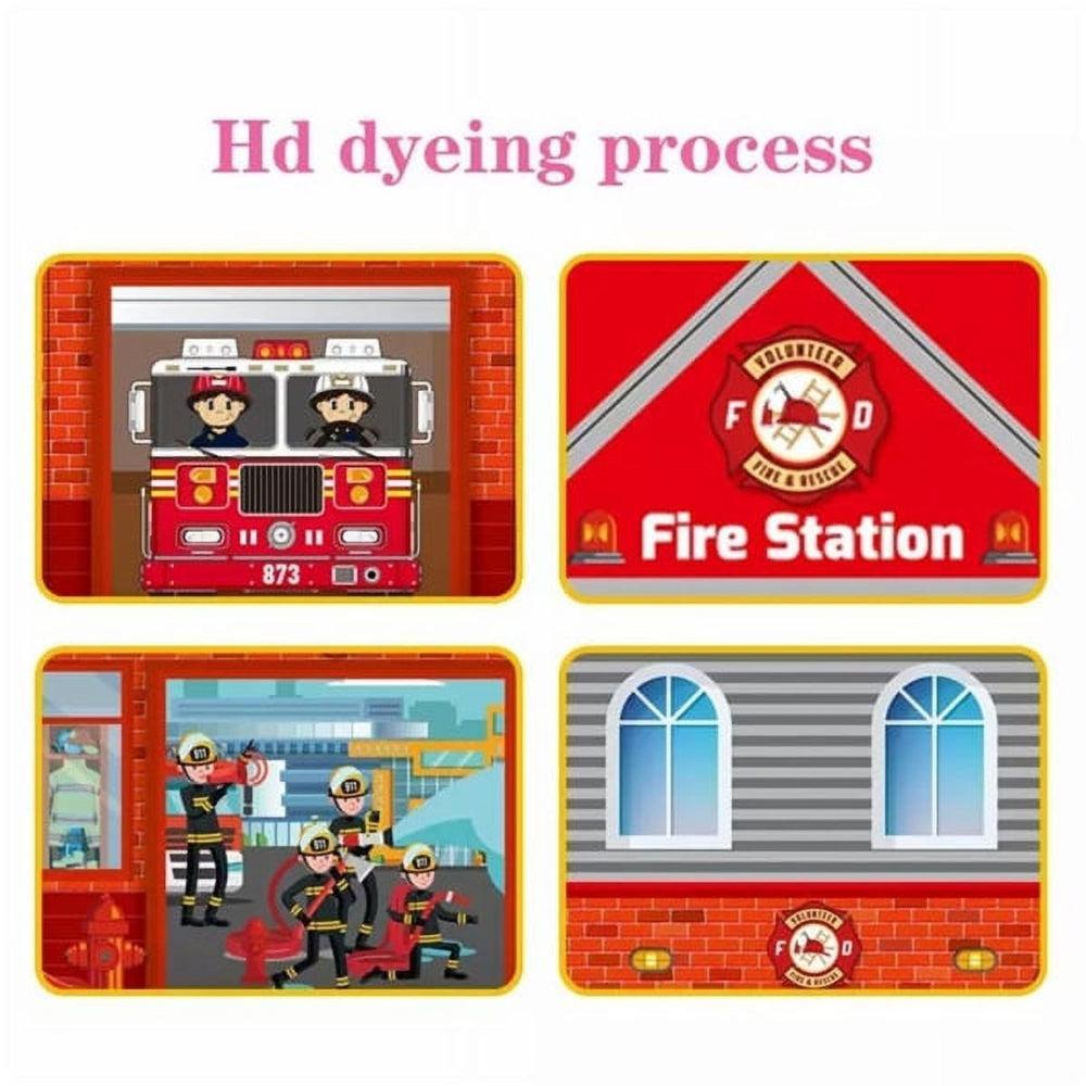 Tent for Kids, Firemen Play Tent, Kids Tent Indoor, Indoor Outdoor Children's Play Tent