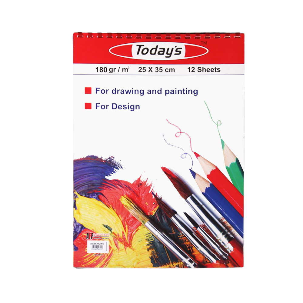 Todays Drawing Pad 25x35cm