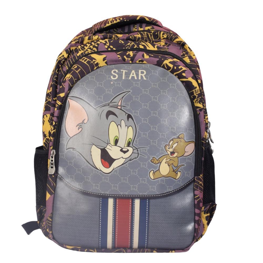 Tom & Jerry-Themed "Star" Kids Backpack – Fun Cartoon Design