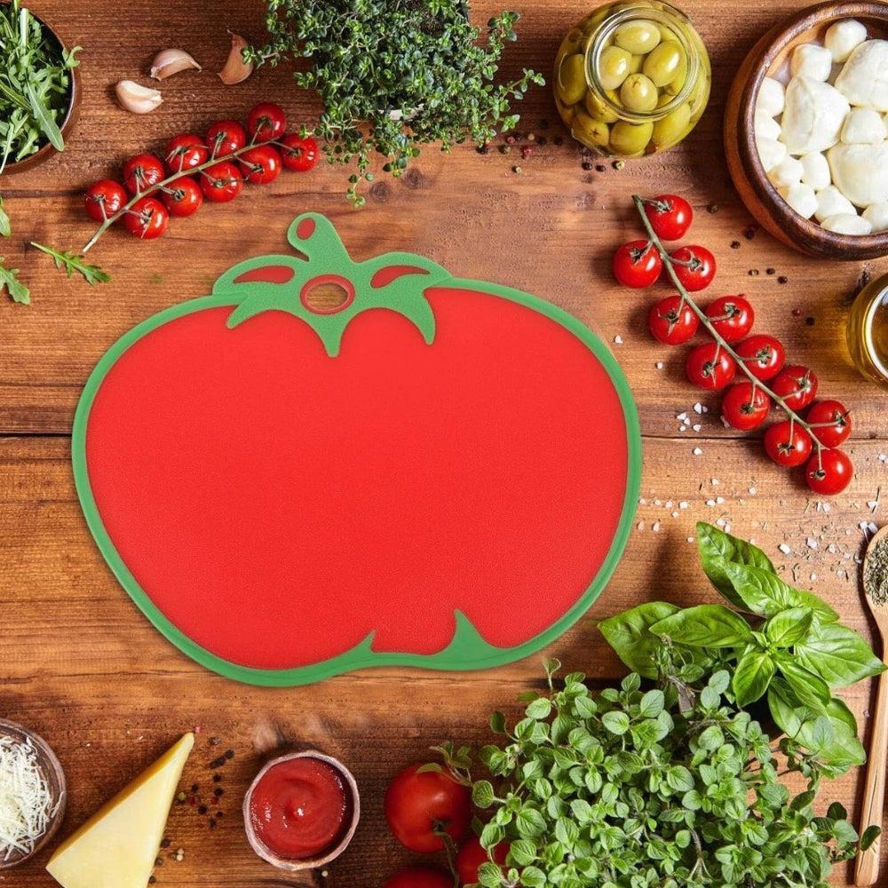 Tomato Shaped Cutting Board Plastic Kitchen Food Chopping Board Creative Fruit