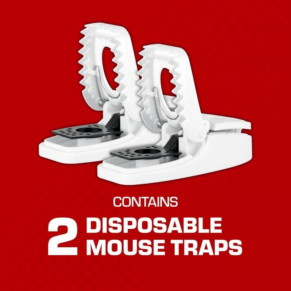 Tomcat Press 'N Set Mouse Trap, 2-Pack