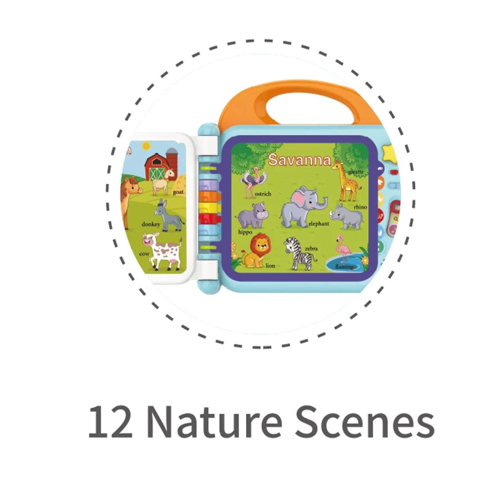 Touch and Teach words book of animal