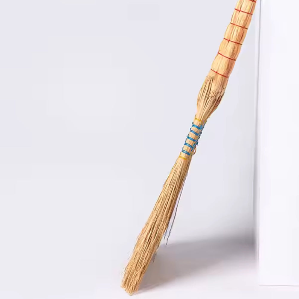 Traditional Unique Handmade American Corn Sweeping Broom for Garden, Stable or Yard