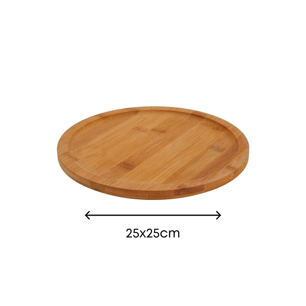 Tray Wood Rack Rotating Seasoning Susan Lazy Serving Organizer Wooden Turntable Holder Dish Cabinet Jar Plates Condiment Round