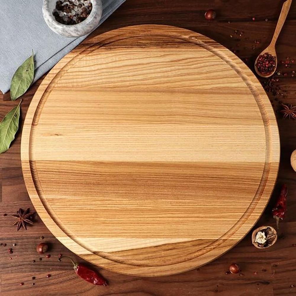 Tray Wood Rack Rotating Seasoning Susan Lazy Serving Organizer Wooden Turntable Holder Dish Cabinet Jar Plates Condiment Round