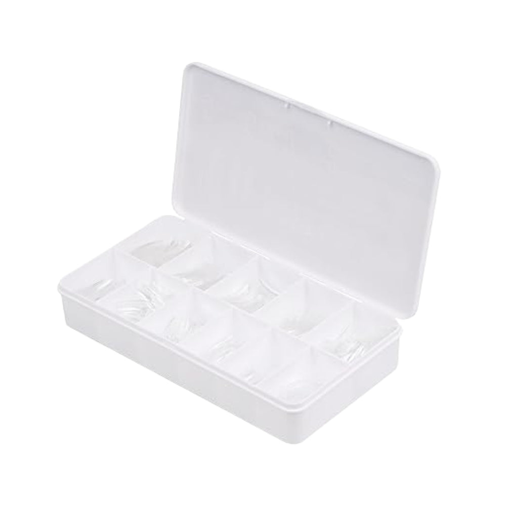 Trendy Look Soft Nails – Medium Coffin Shape | 600 Count Box | Sleek, Durable & Perfect for Stylish Nail Art