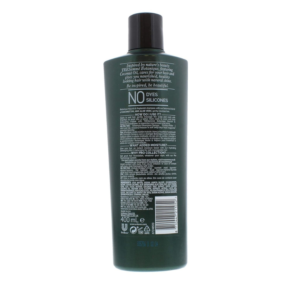 Tresemme Botanique Nourish Shampoo - 400 ml Bottle
