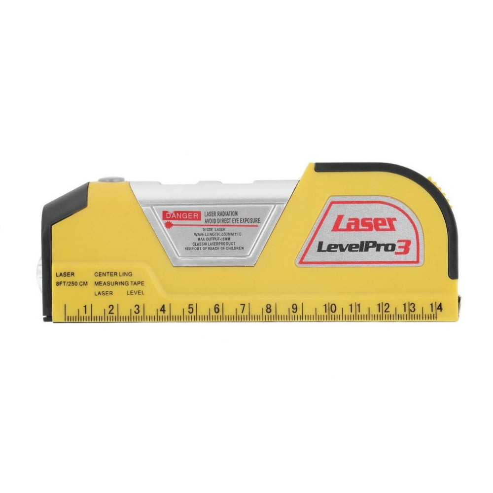 Ulable XX-LV02 Level Measuring Instrument Horizontal Laser Line 8FT Measuring Tape