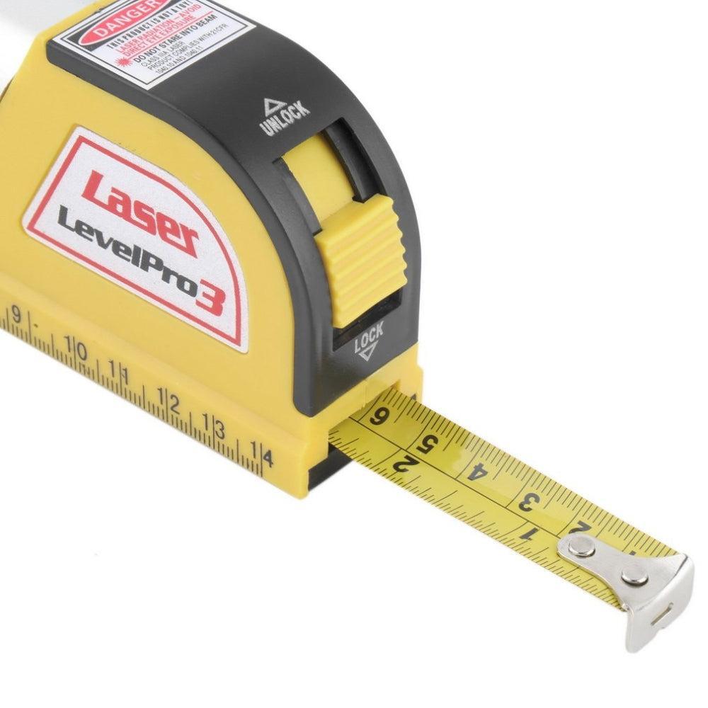Ulable XX-LV02 Level Measuring Instrument Horizontal Laser Line 8FT Measuring Tape
