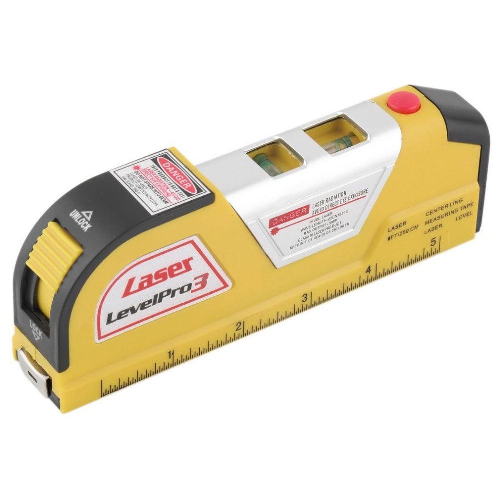 Ulable XX-LV02 Level Measuring Instrument Horizontal Laser Line 8FT Measuring Tape
