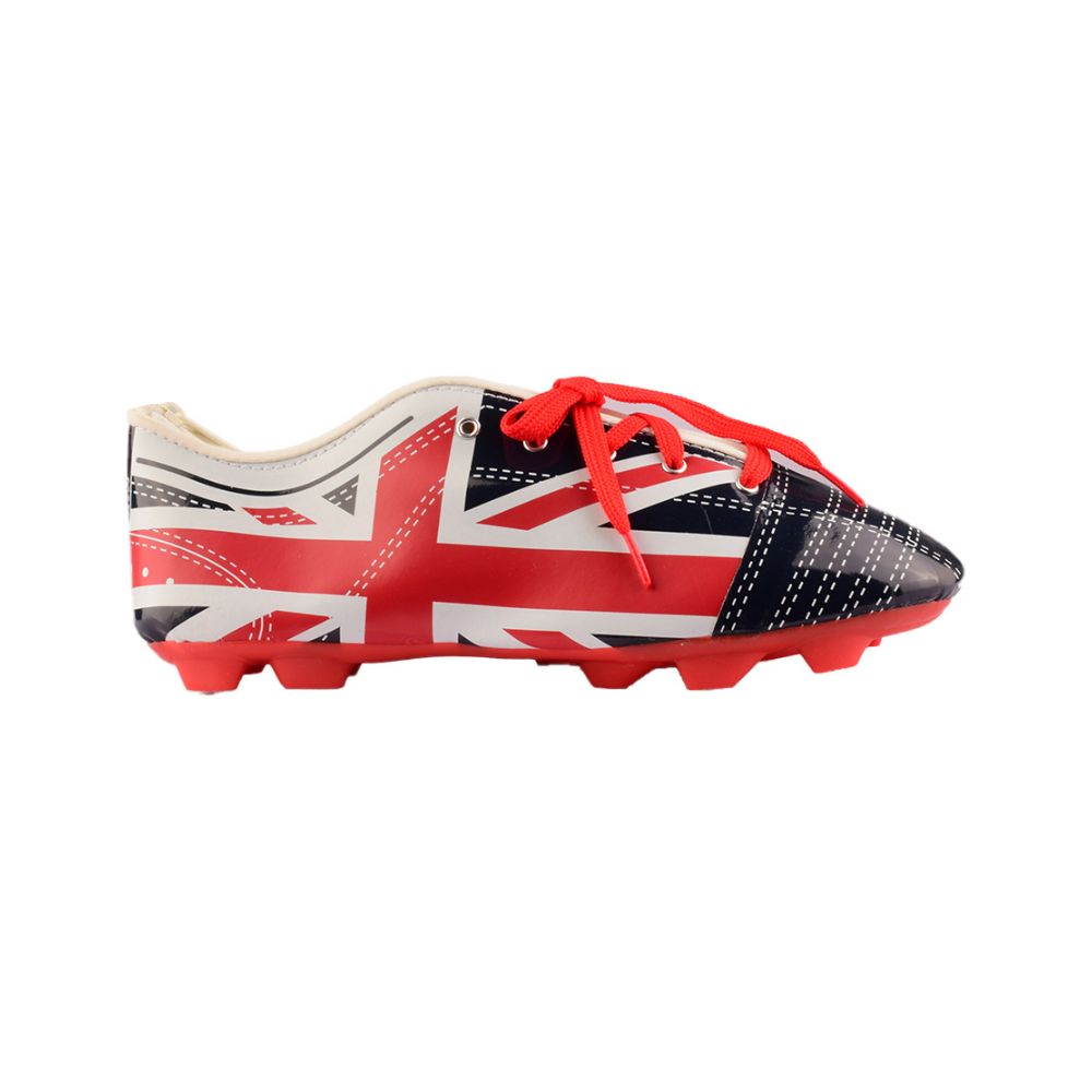 Union Jack Football Boot Pencil Case 1 Layer