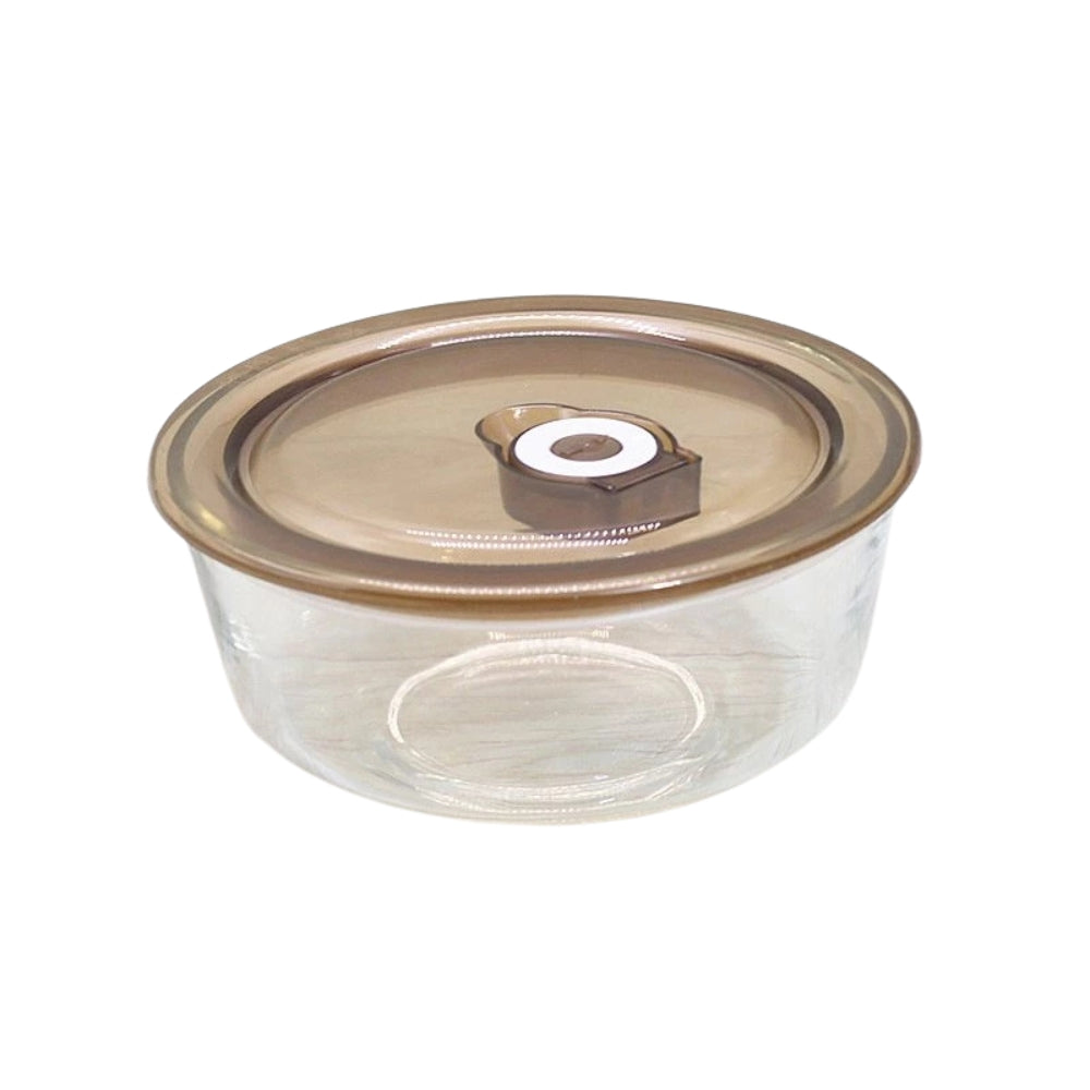 VISHAL Glass Bowl Glass Bowl Kimglass 123 Pcs Crisper Glass Lunch Box Covered Lid