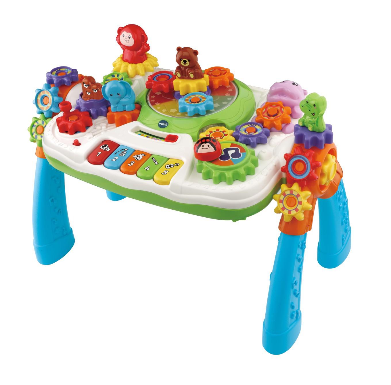 Vtech GearZooz 2-In-1 Jungle Friends Gear Park (Frustration Free Packaging), Multicolor