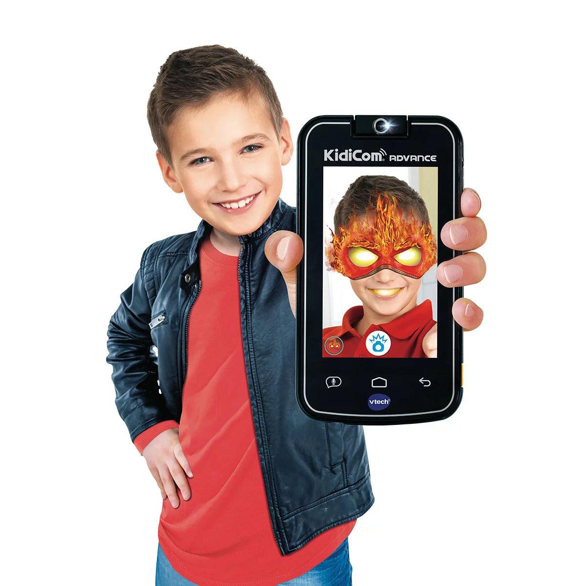 Vtech Kidicom Advance Smart Device For Kids, 5" HD Touch Screen, 180° Rotating Lens For Photos, Selfie And Videos, Parental Control, Games