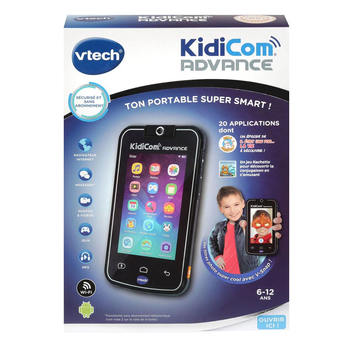 Vtech Kidicom Advance Smart Device For Kids, 5" HD Touch Screen, 180° Rotating Lens For Photos, Selfie And Videos, Parental Control, Games