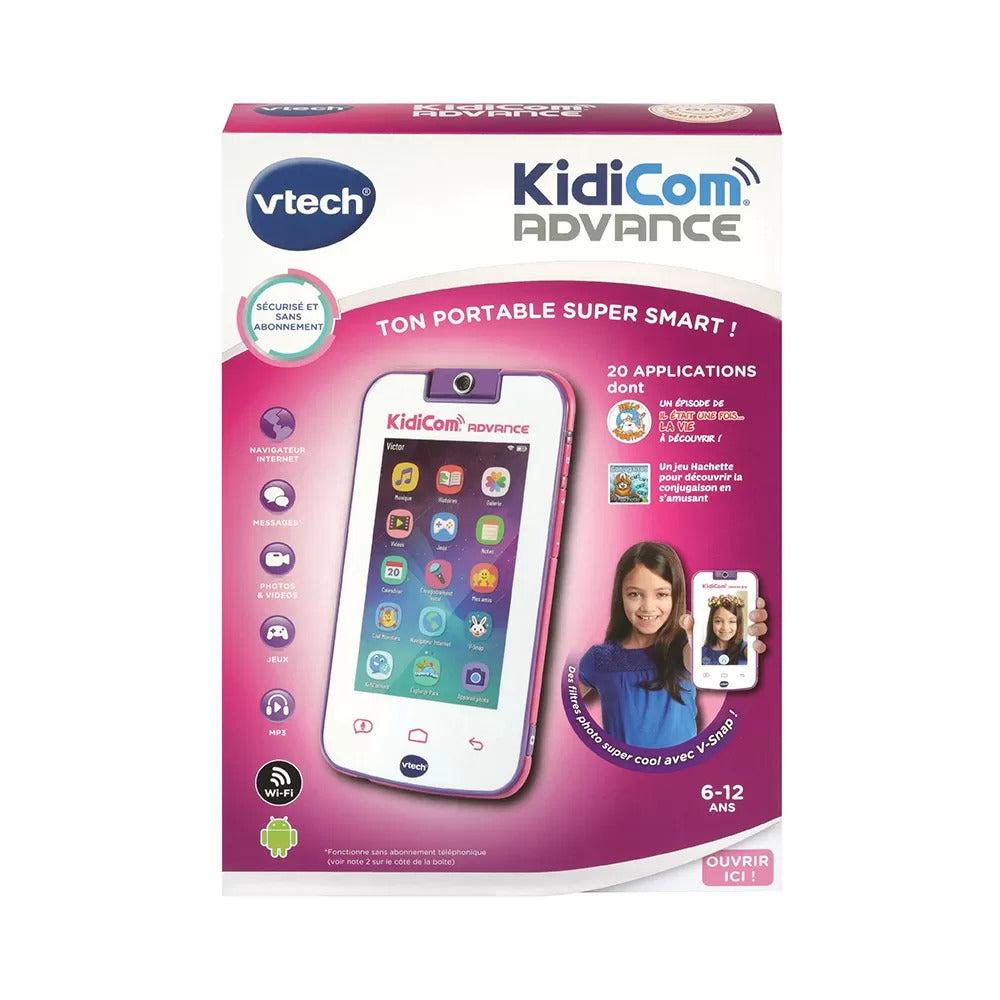 Vtech Kidicom Advance Smart Device For Kids, 5" HD Touch Screen, 180° Rotating Lens For Photos, Selfie And Videos, Parental Control, Games
