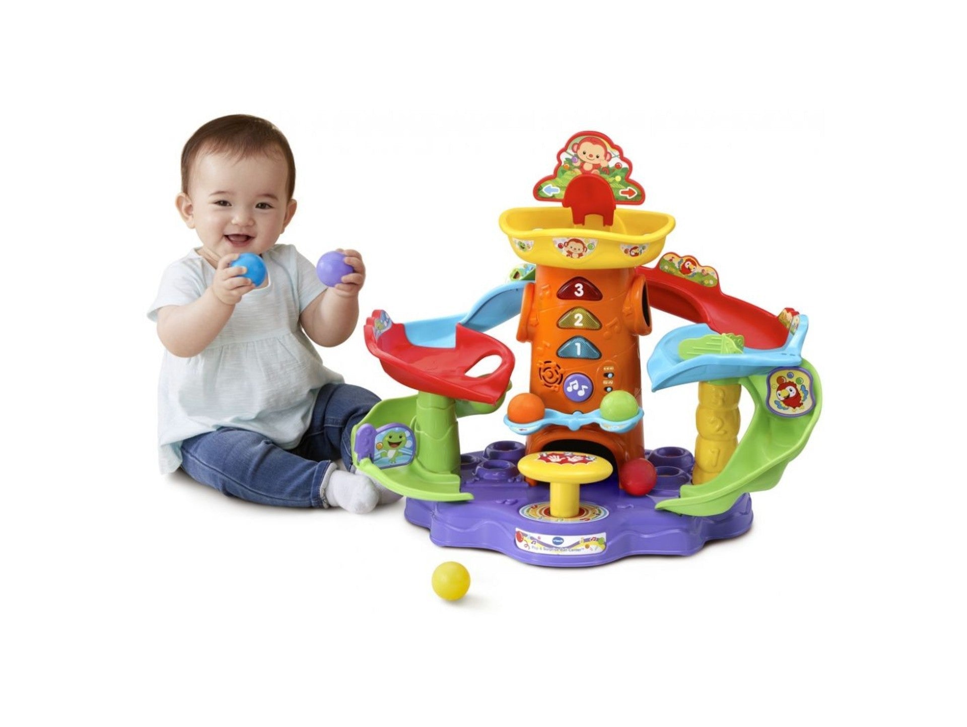 Vtech Pop-A-Balls Pop And Surprise Ball Center