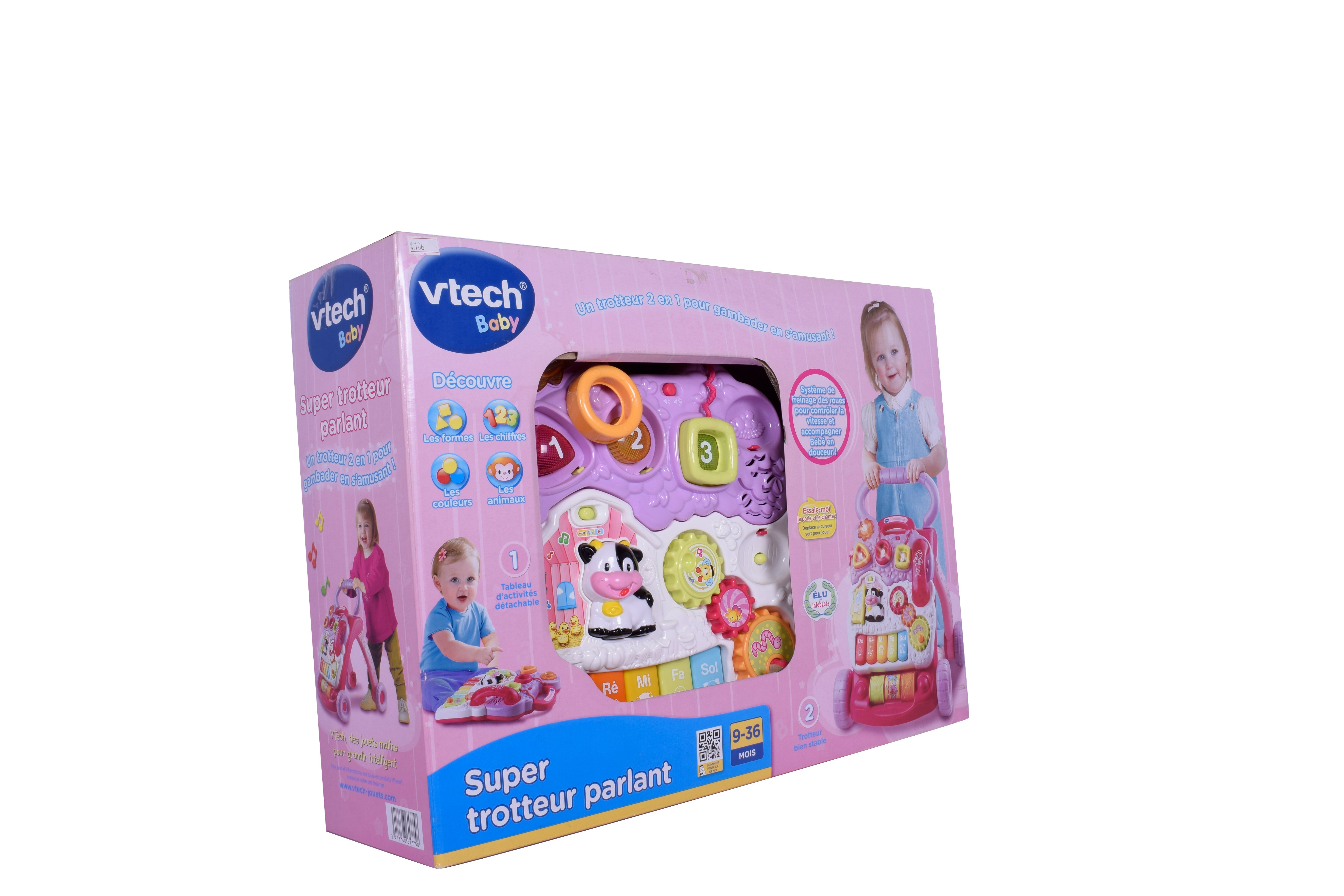 Vtech Sit-To-Stand Learning Walker (Frustration Free Packaging), Pink