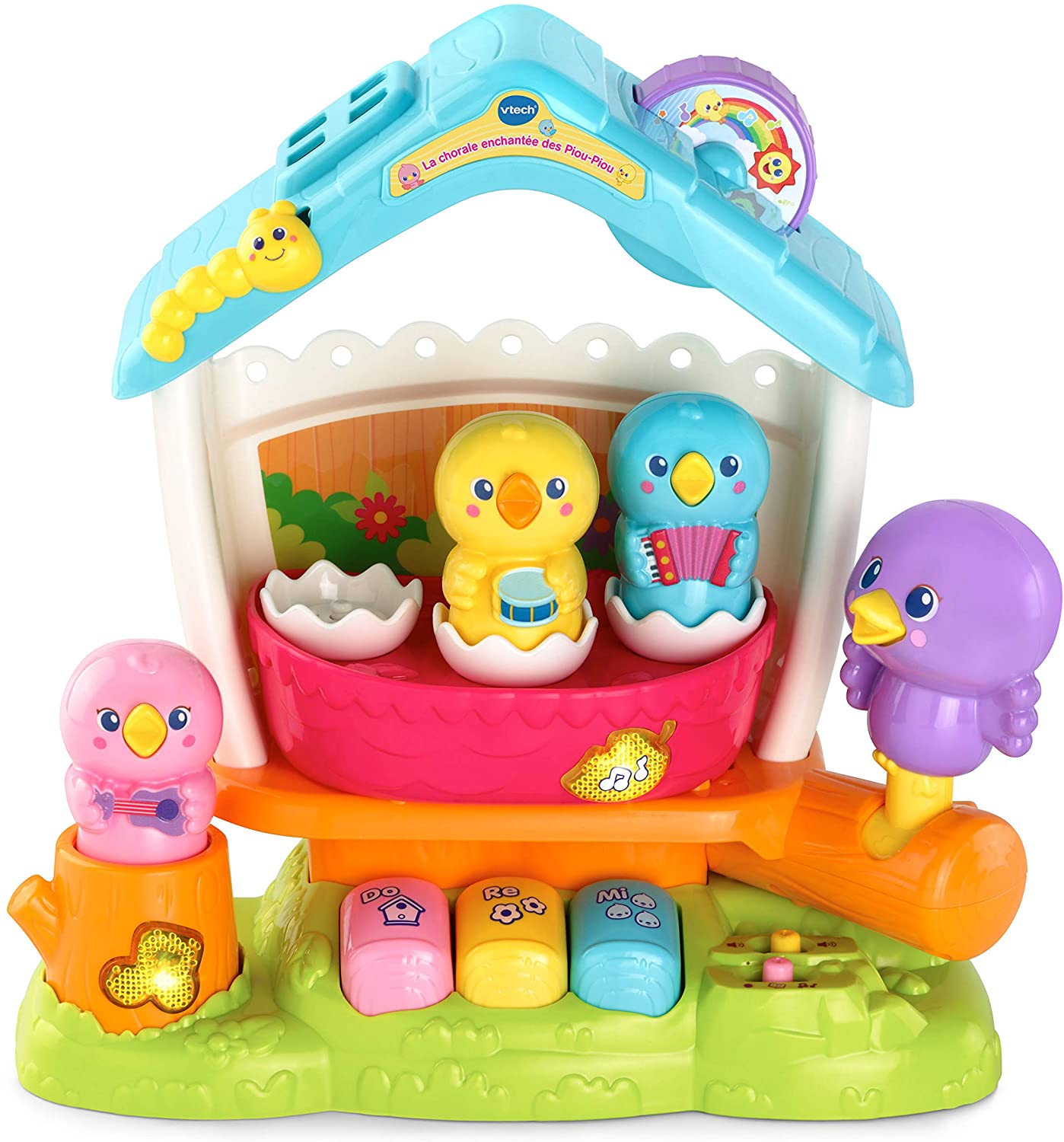 Vtech Spin And Tweet Musical Birdhouse, Musical Singing Toy For Infant