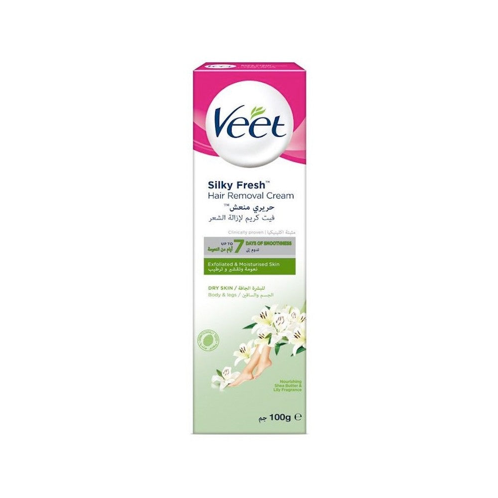 Veet Silky Fresh Hair Removal Cream Dry Skin