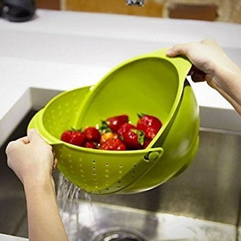 Vegetables Basin Wash Rice Sieve Fruit Bowl Fruit Basket Kitchen Gadget