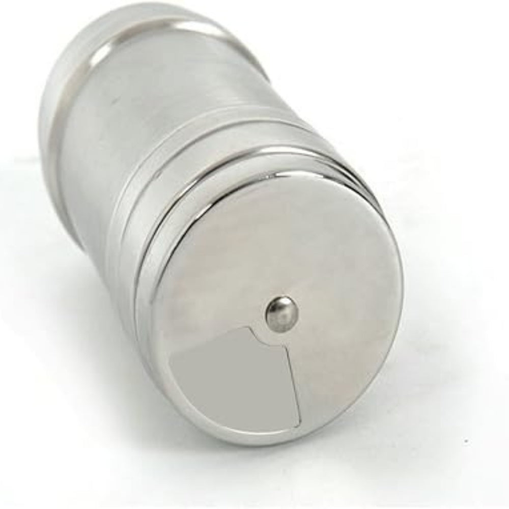 Verdental Stainless Steel Spice Jars with Rotating Lid for Salt, Sugar, Spices, and Pepper