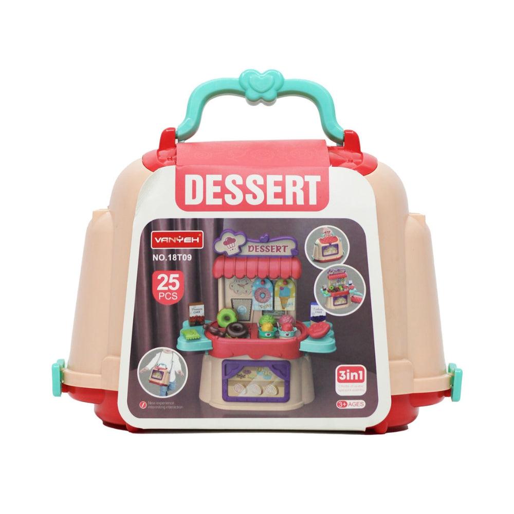 Vocational Toys Making Cakes In The Form Of Backpacks