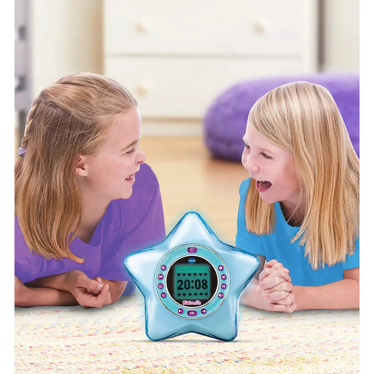 Vtech Kidi Magic Starlight Learning 9 In 1 Alarm Clock & Radio New Xmas Toy 6+