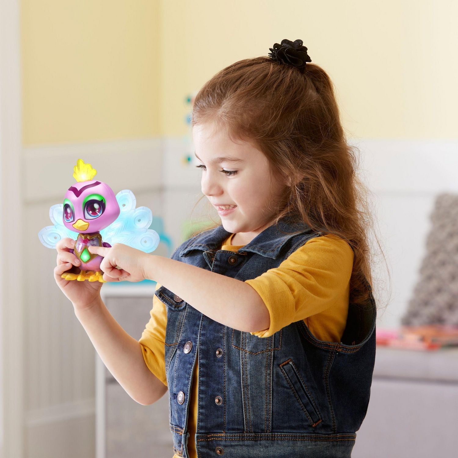 Vtech Mylas Sparkling Friends Penny The Peacock Kids Toy