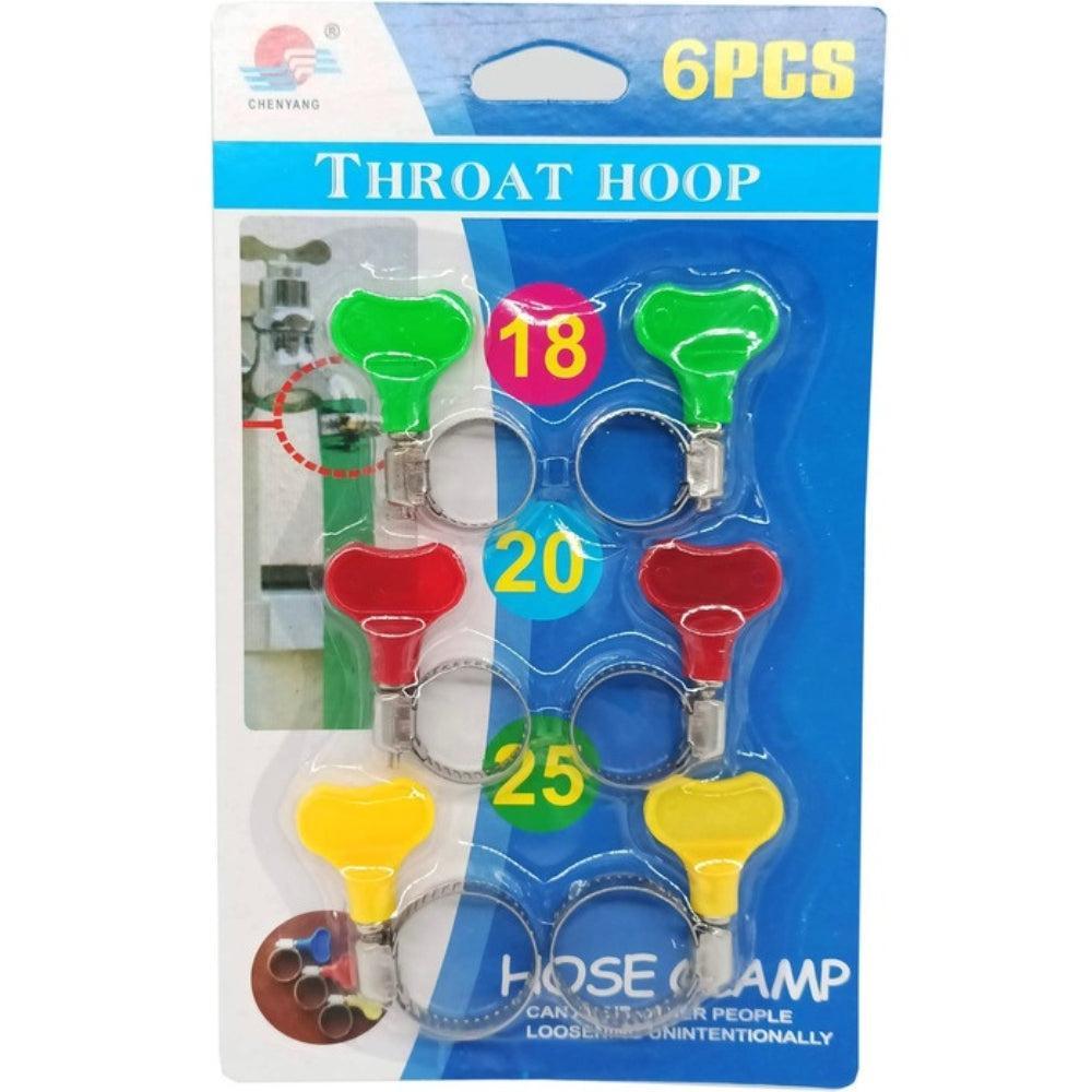 WORM-DRIVE CLAMPING CLAMPS TWISTED ON A BUTTERFLY