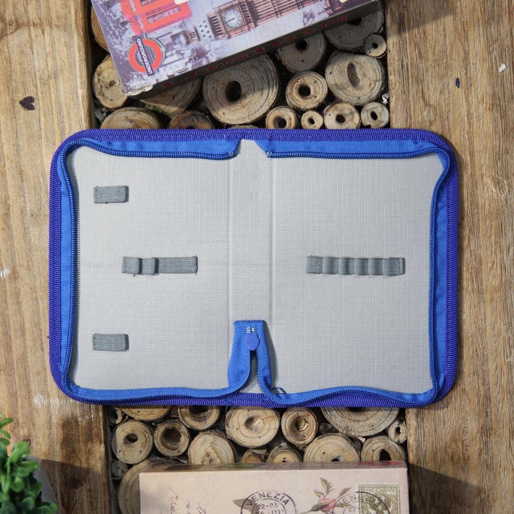 WWE Pencil Case, Durable Pencil Pouch with Big Capacity, Minimalist Portable Stationery Bag, Aesthetic Zipper Pencil Box