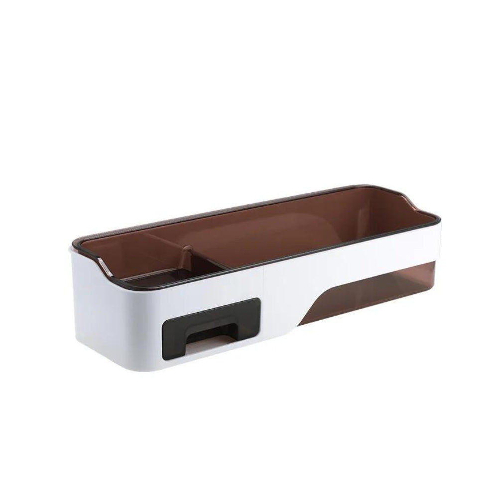 Wall Mount Hair Care And Styling Tool Organizer Storage Rack