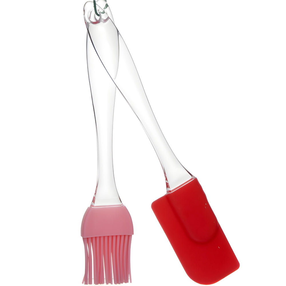 Wan Neng Silicone Brush With Spatula Set