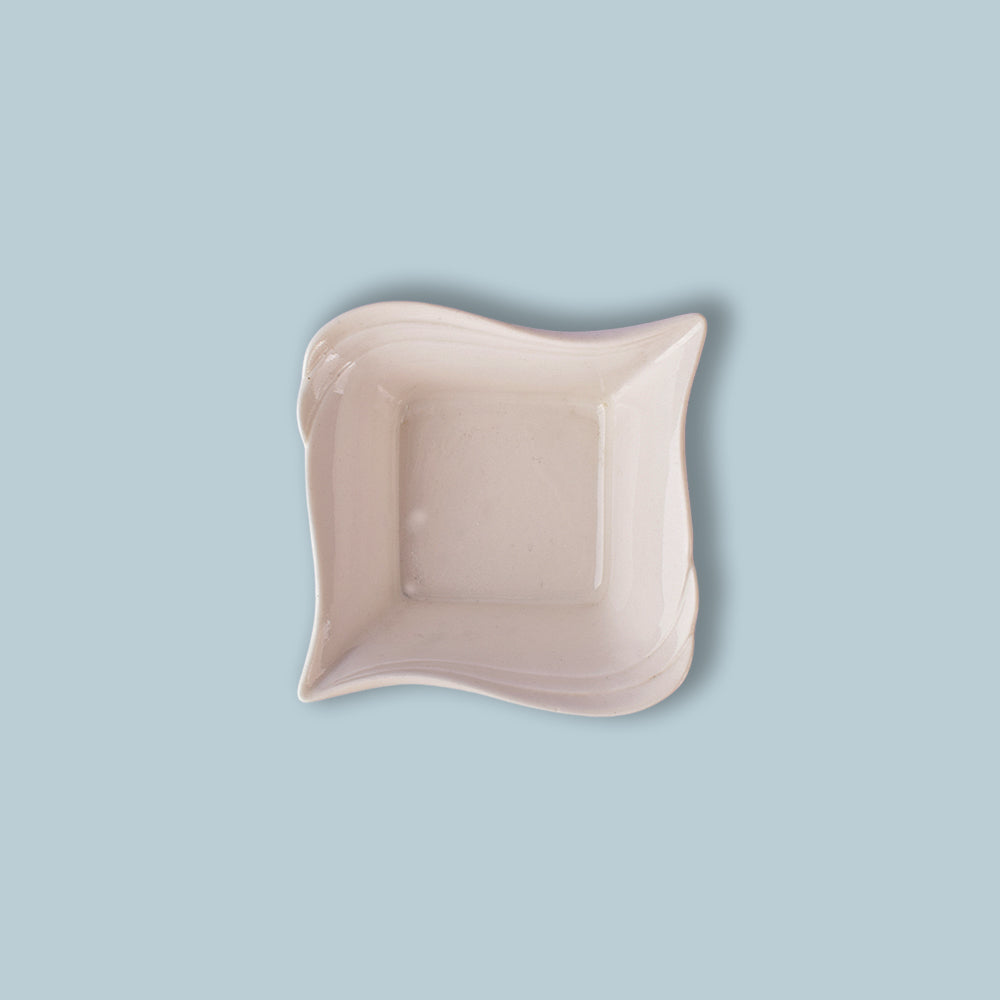 White Deep Vessel 13.5x12cm