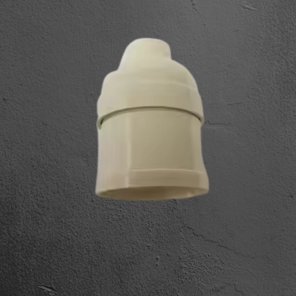 White Lighting Accessories E27 Lamp Holder E27 Bakelite Lampholder