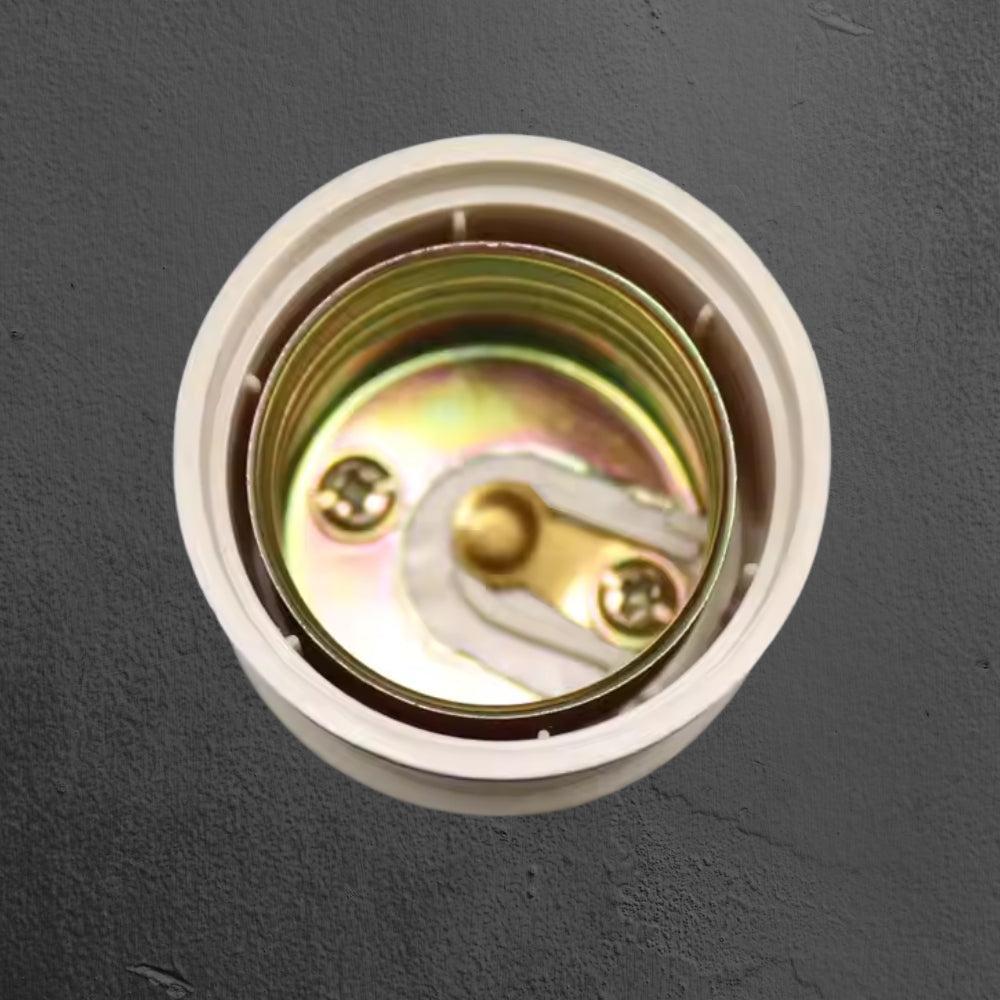 White Lighting Accessories E27 Lamp Holder E27 Bakelite Lampholder