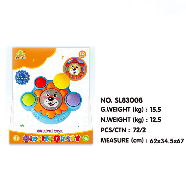 Wholesale Infant Musical Toys Lion Drum For Toddlers