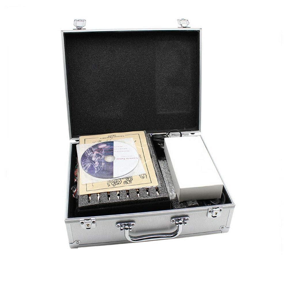 WindWilder 3 Tattoo Machine Kit Tattoo Complete Set Professional Tattoo Machine Complete Set Beginner Tattoo Set With 7 Ink + Box