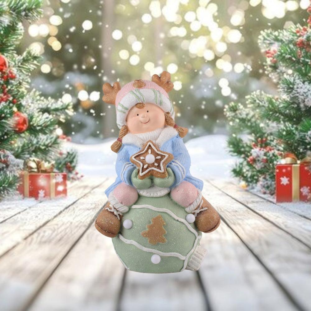 Winter Joy on a Christmas Ornament 40Cm